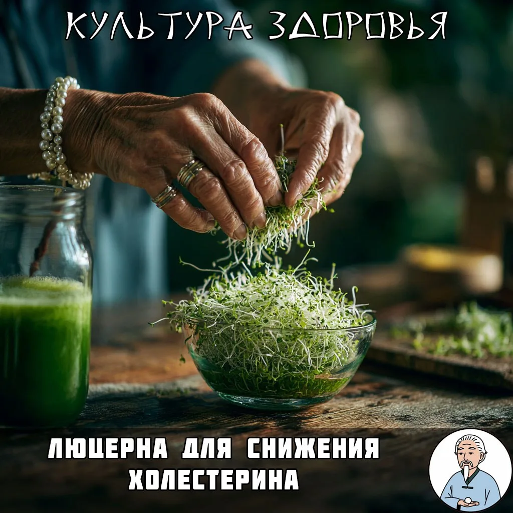 Зелень, которая чистит сосуды

Люцерна посевная — малоизвестное, но мощное средство для снижения «пл
