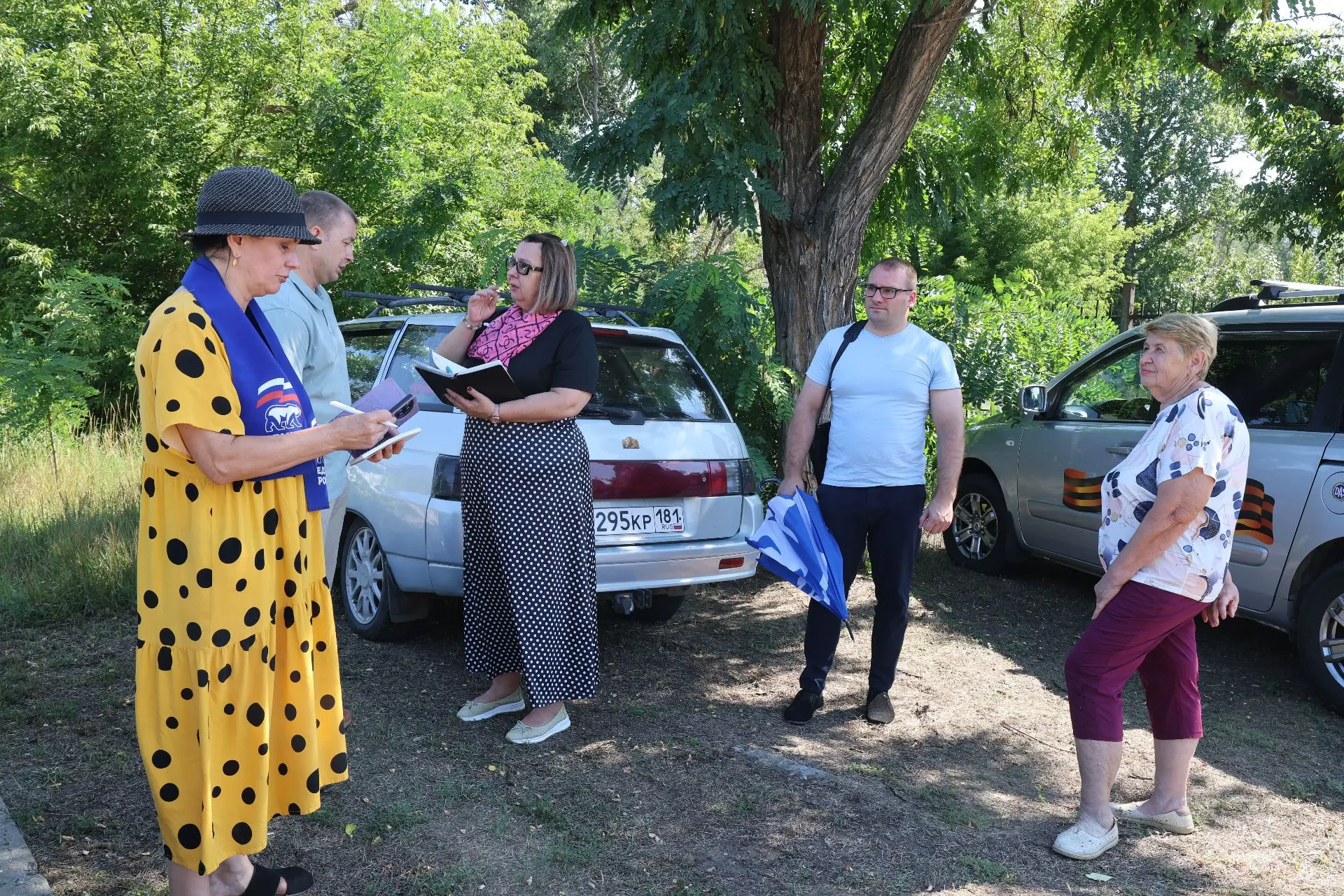 06.08.2026 Врип главы Городского округа г. Рубежное Евгений Шаталин провёл встречу с жи...