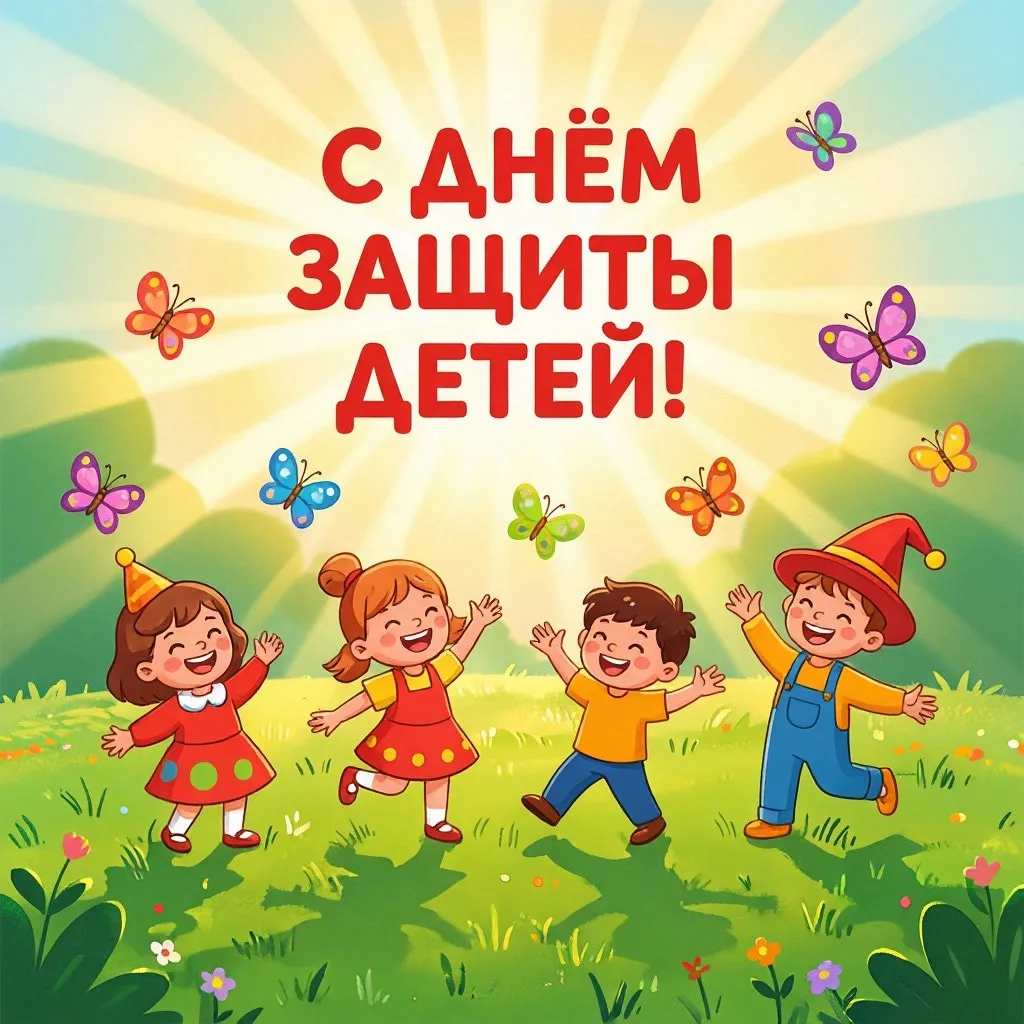✨ С Днём защиты детей! ✨