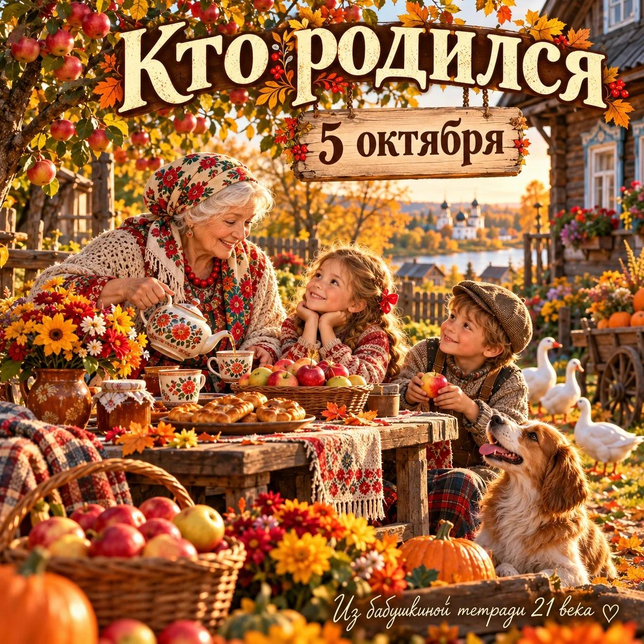 🍂 КТО РОДИЛСЯ 5 ОКТЯБРЯ 🍂