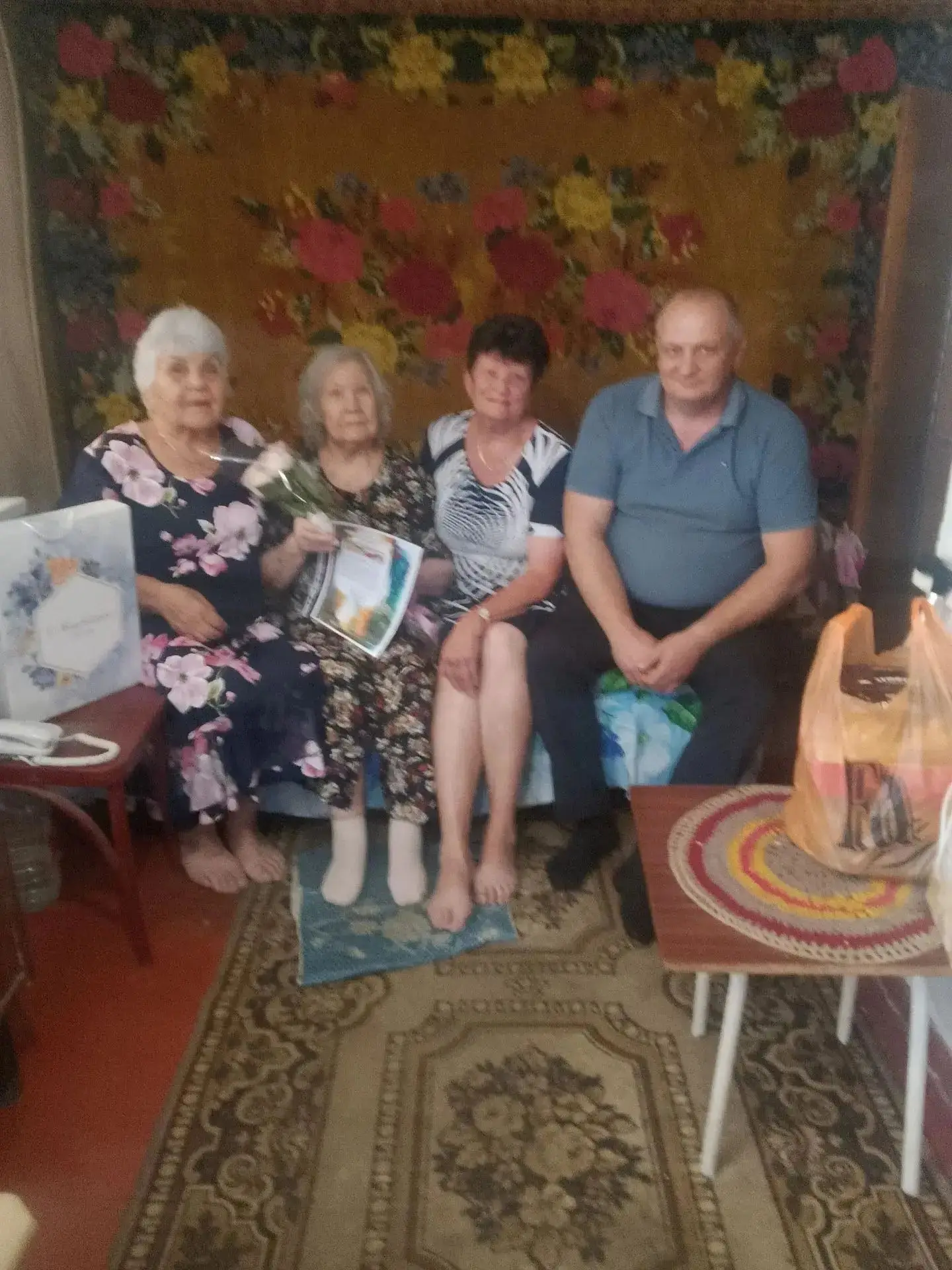 90-летний юбилей отметила Ветеран труда Майорского сельского поселения Заломова Надежда...