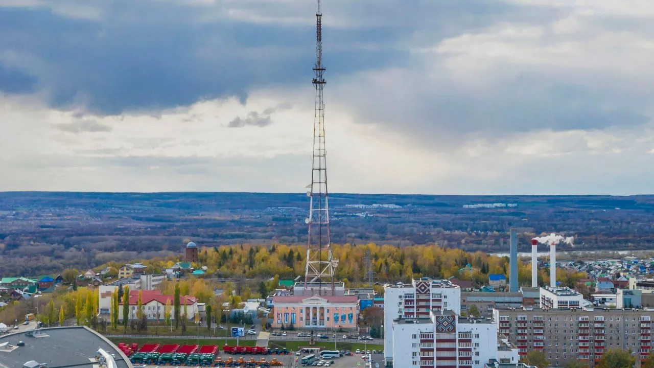 Башня на Телецентре засветится в честь Дня рождения отечественного телевидения