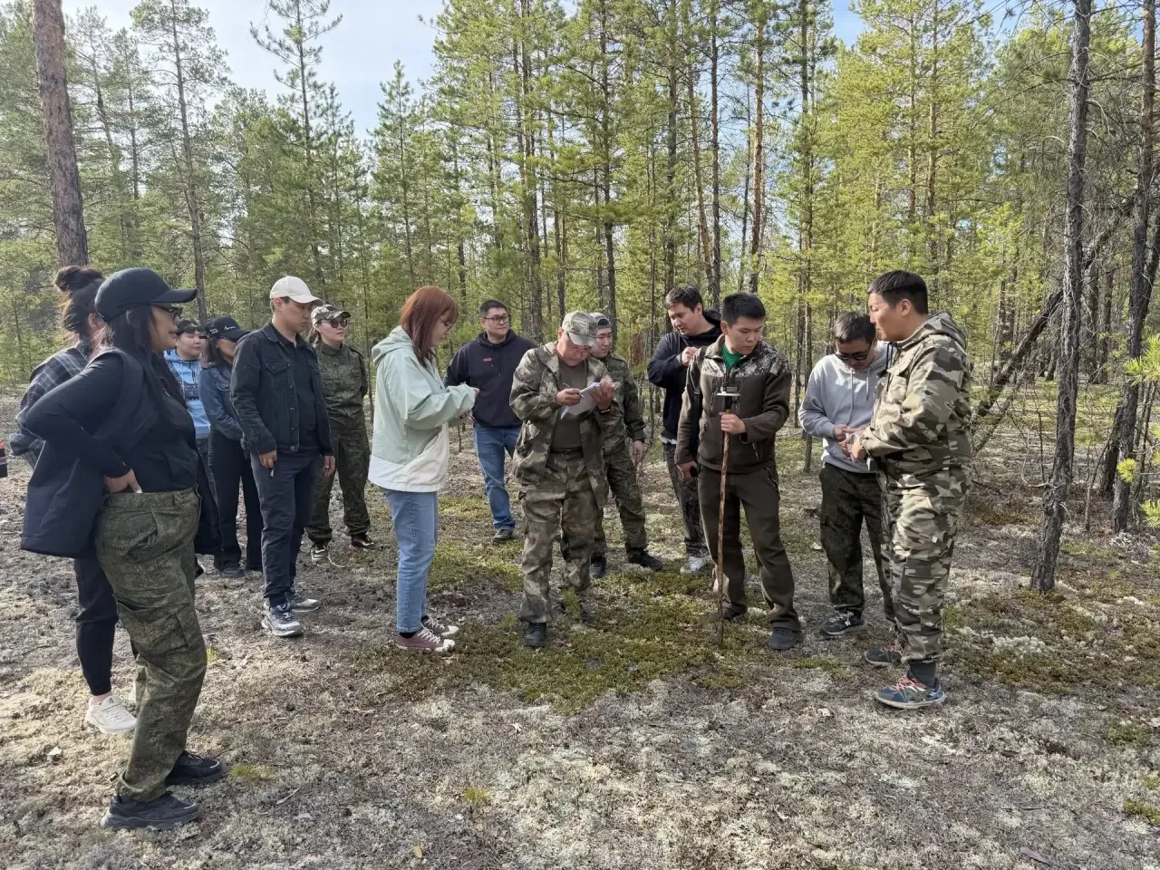 🌳 Накануне в рамках проекта  #Зеленыйчетверг в Якутске прошел практикум для молодых специалистов лес