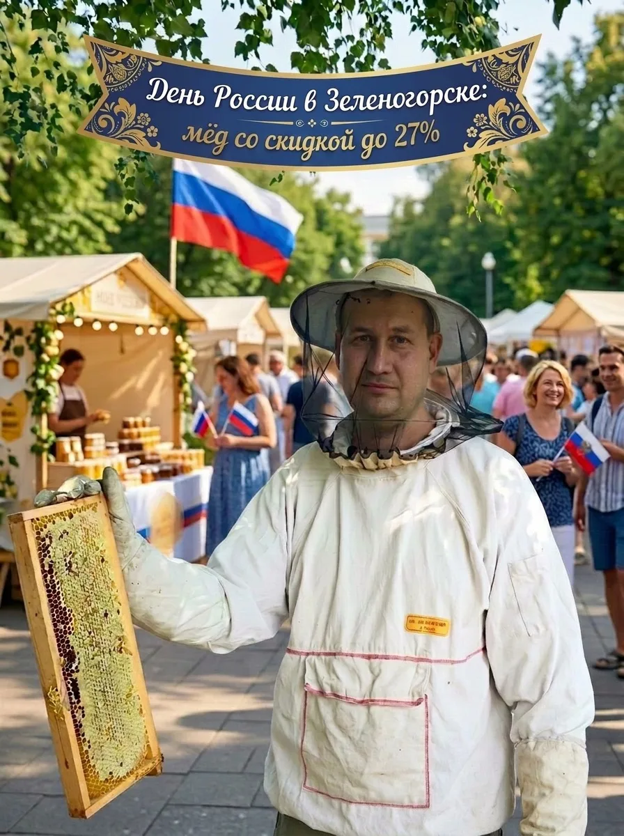 🇷🇺 Ждём вас завтра 12 июня на празднике-ярмарке в сквере «Дружба» (напротив «Олимпийца»). Привезли