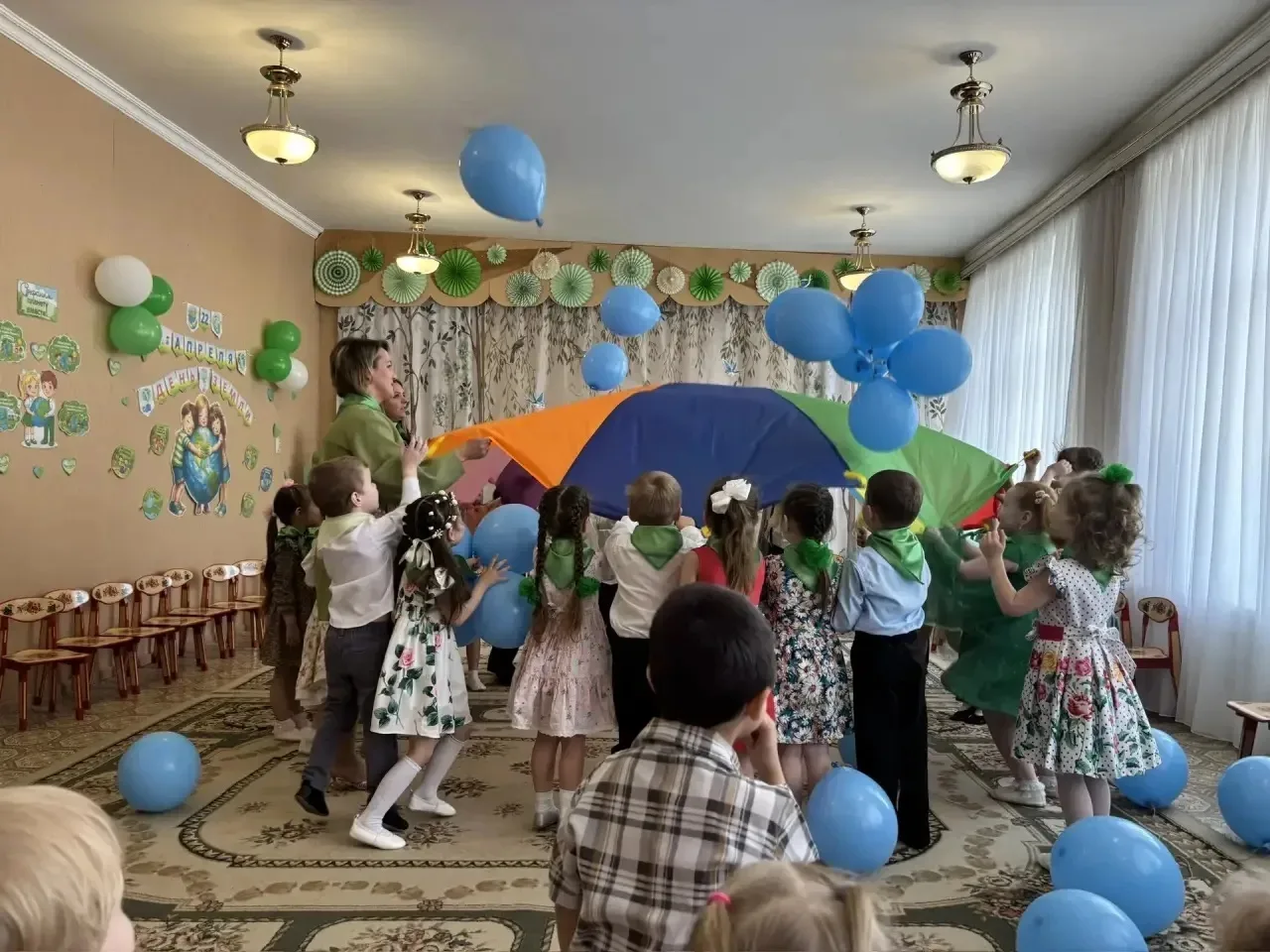 🌎Праздник дружбы, добра и экологии в нашем детском саду!🤝
