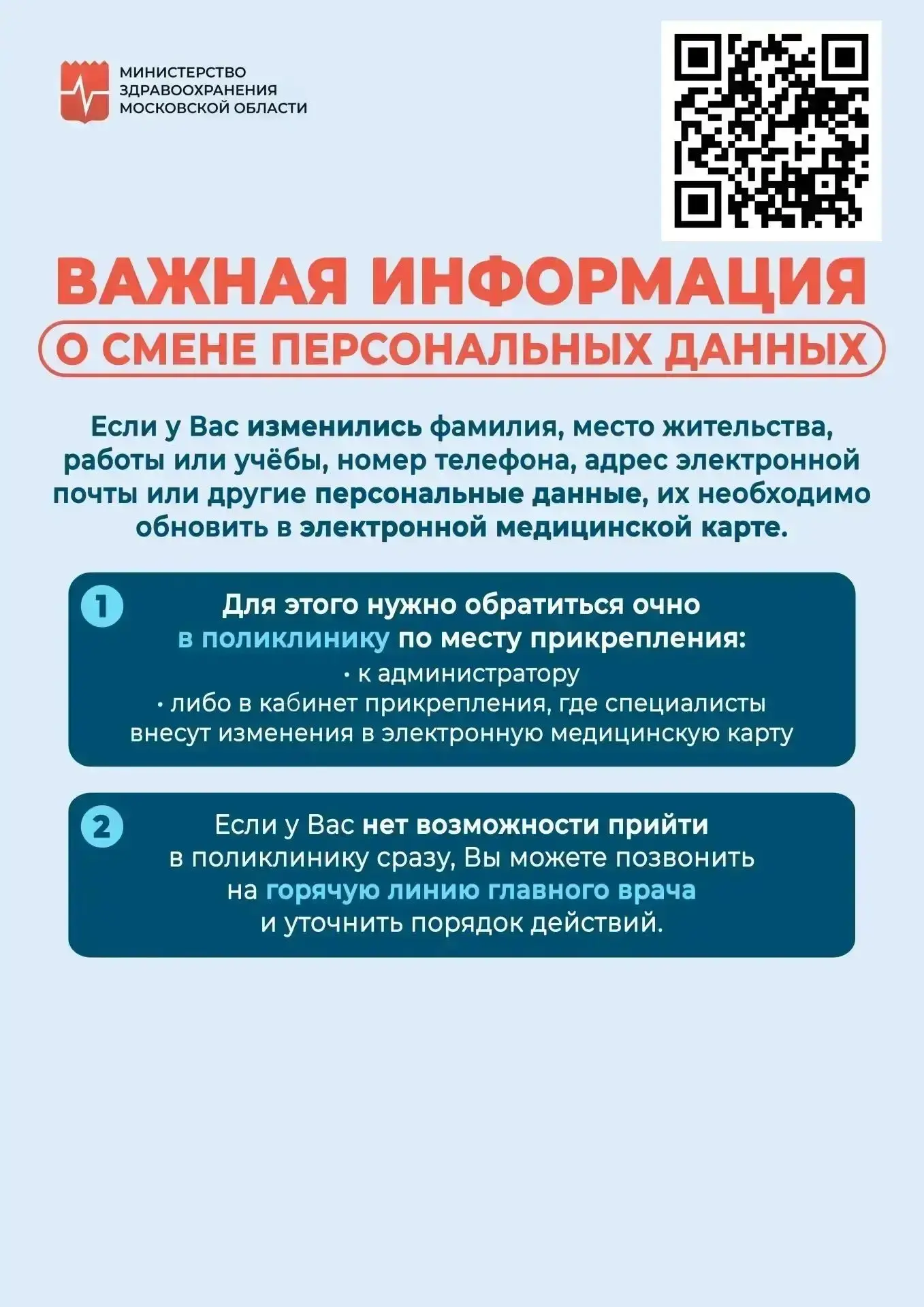 📋 Ваша медицинская карта - ваша безопасность!