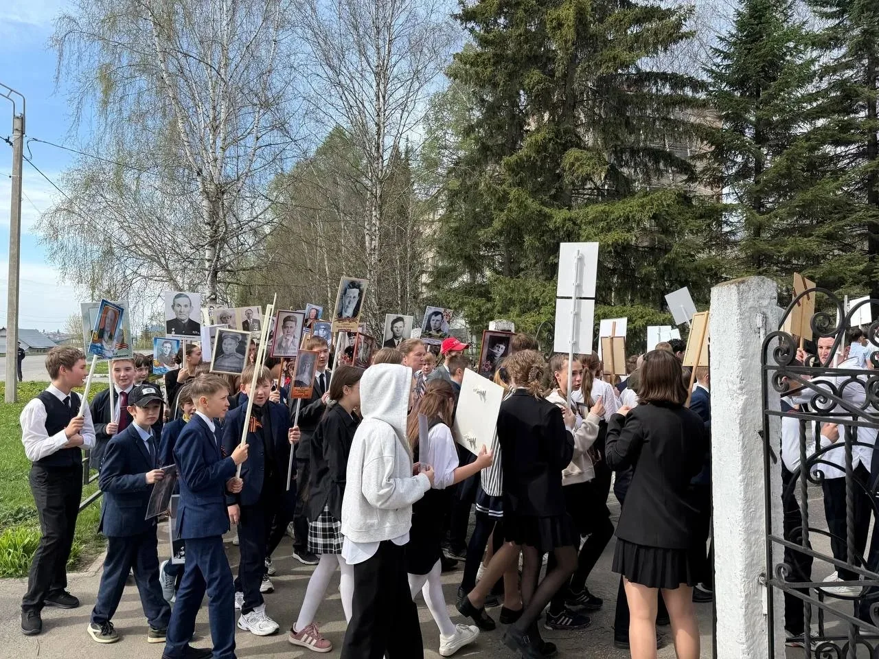 🛎️В преддверии великого праздника - Дня Победы МОБУ Гимназия №14 г. Белорецк приняла участие в компл