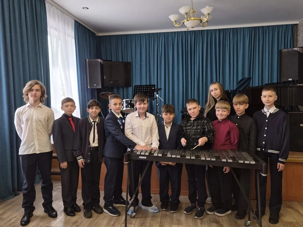 🥁 На оркестровом отделении прошли переводные экзамены у ударников! 🥁