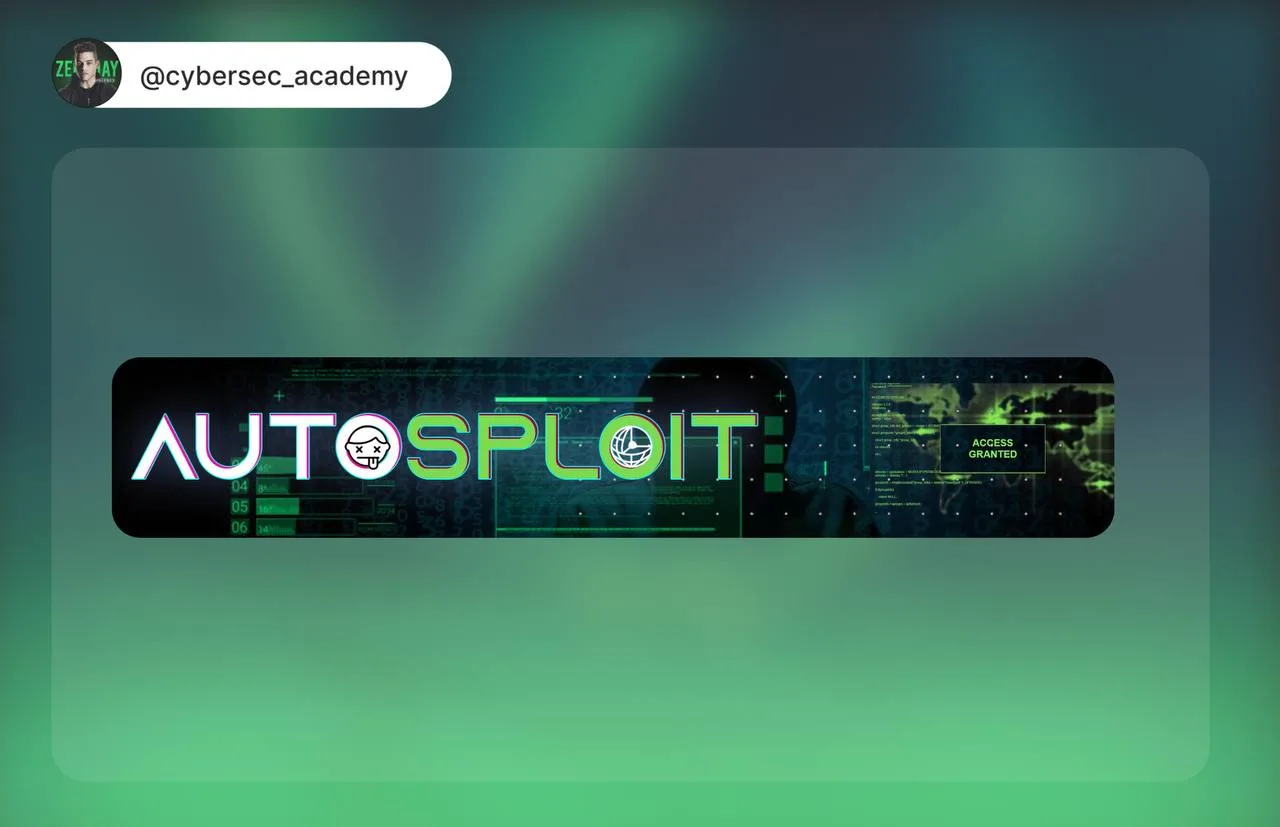AutoSploit: автоматический поиск и эксплуатация найденных хостов