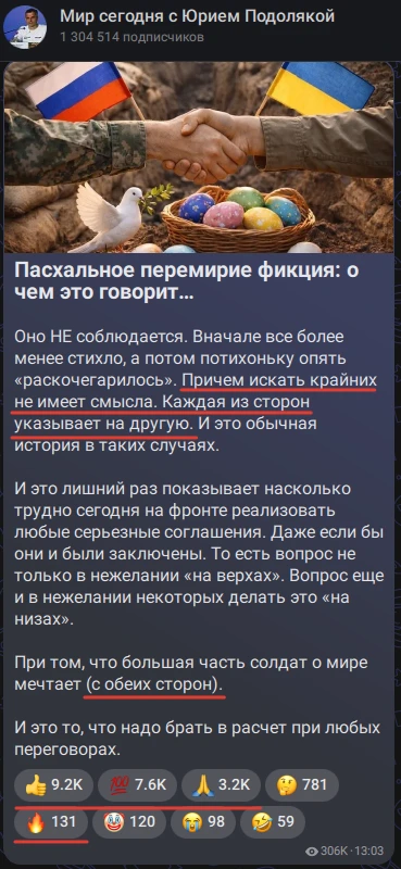Ни дня без "нагадить". Феномен Ю. Подоляки в его непотопляемости. Надеюсь, что мы узнае...