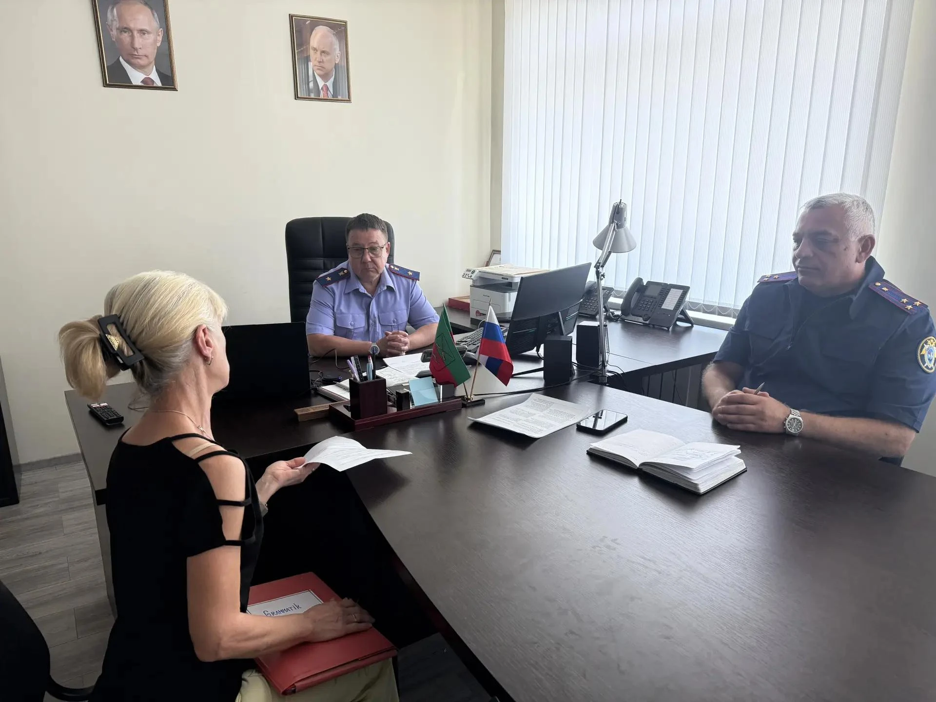 📑 Руководитель СУ СК России по Запорожской области провёл приём граждан в Мелитополе