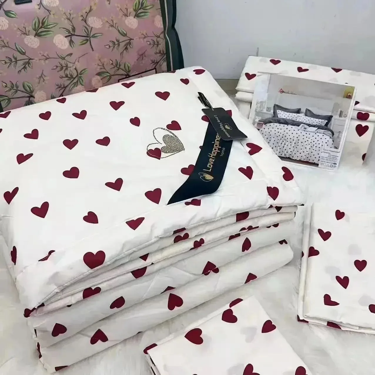 КПБ с одеялом Love Happinеss