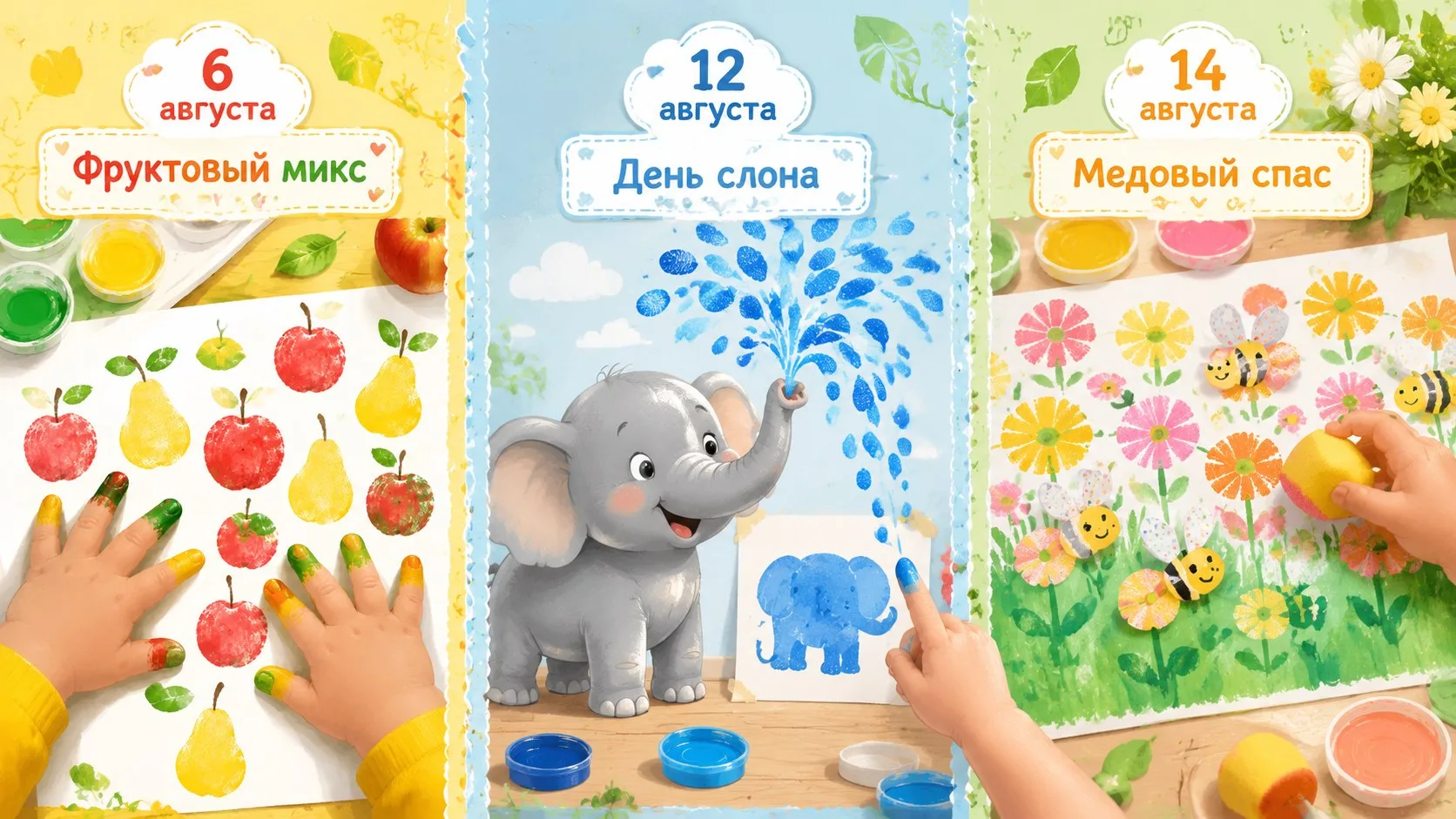 ПОСТ-ИТОГ: "ДВЕ НЕДЕЛИ — МОРЕ ОТКРЫТИЙ!" 🍎🐘🍯