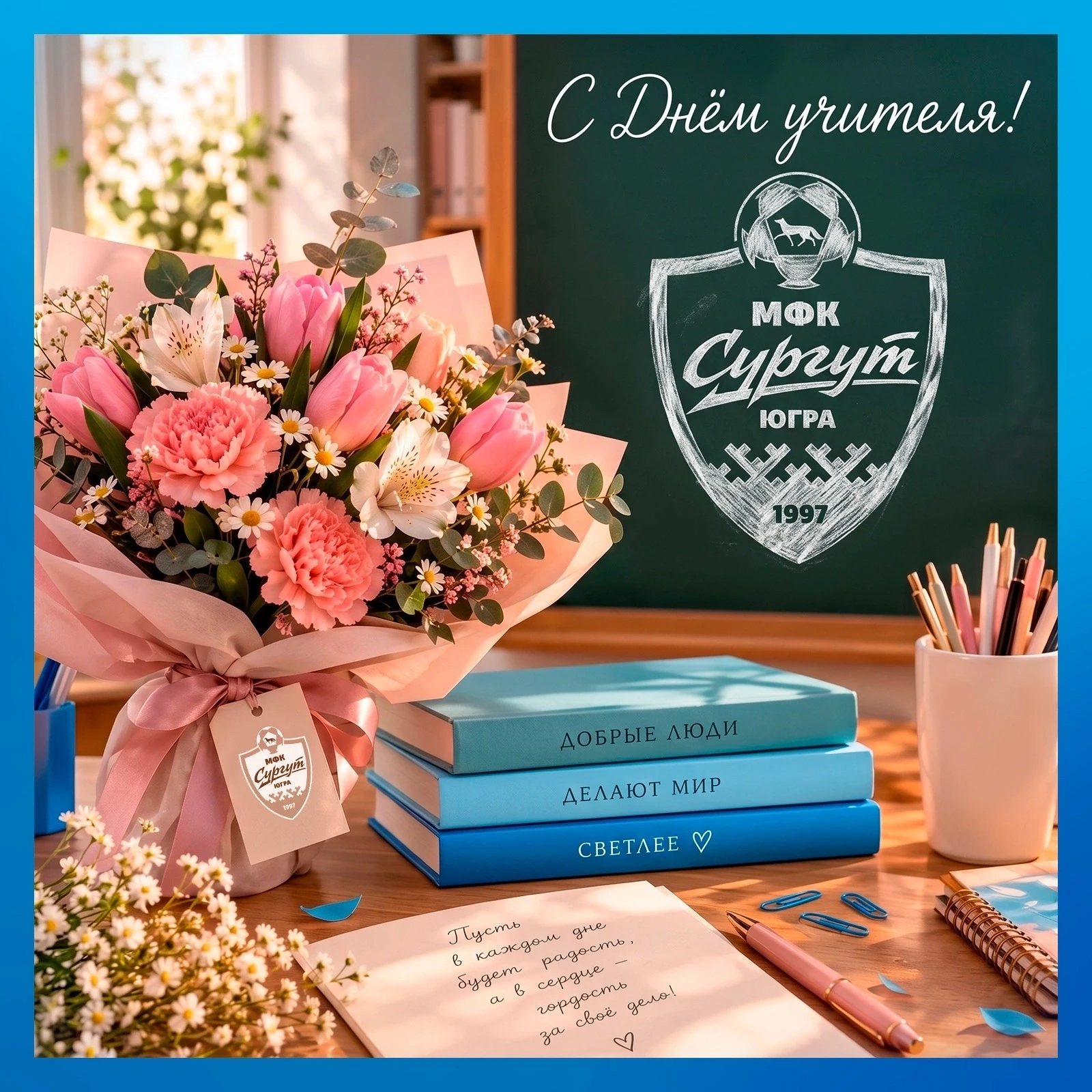 📚 🍁Поздравляем с Днём учителя всех, кто каждый день помогает другим становиться умнее...