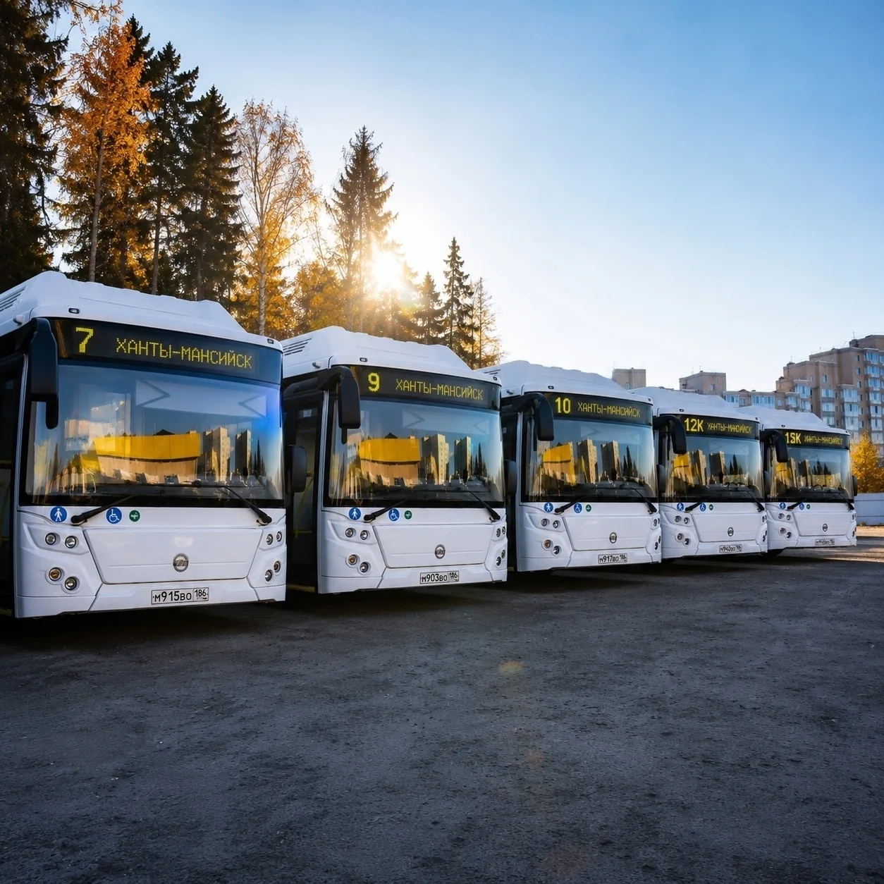 🚌 В Ханты-Мансийске произошла смена номеров некоторых автобусных маршрутов 🚌