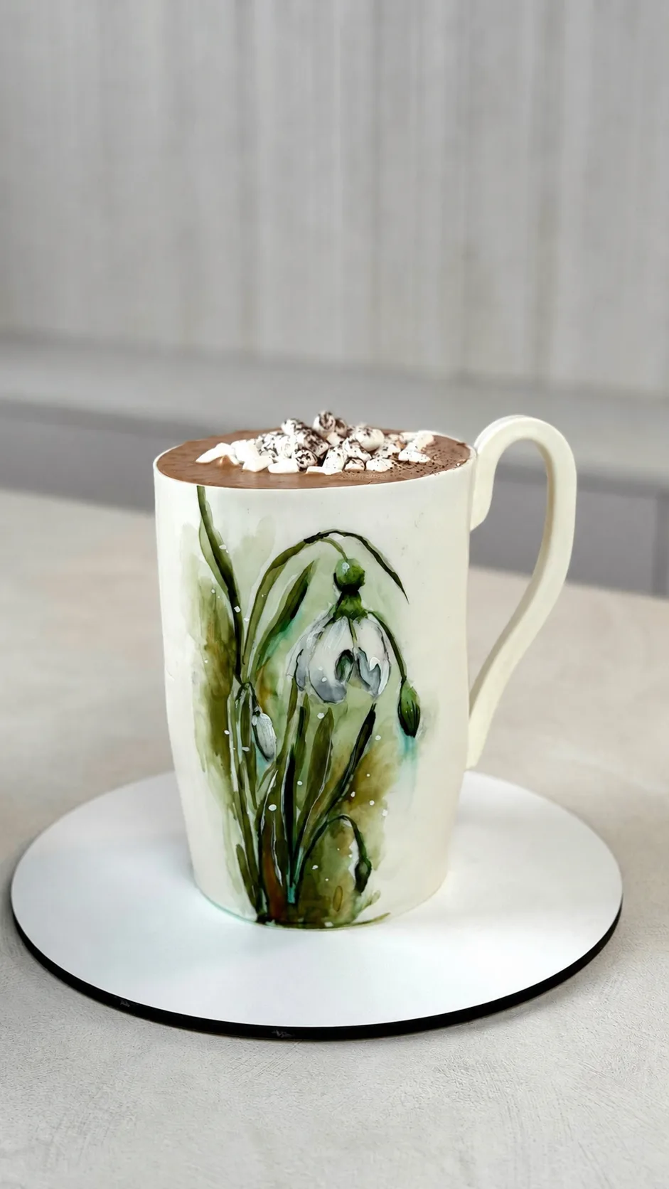 Марафон по 3D торту «Кружка с какао» ☕️✨