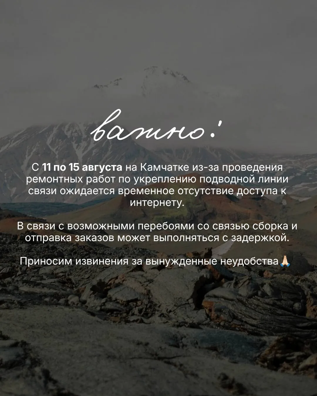 ❗️Важная информация касательно работы сайта на этой неделе