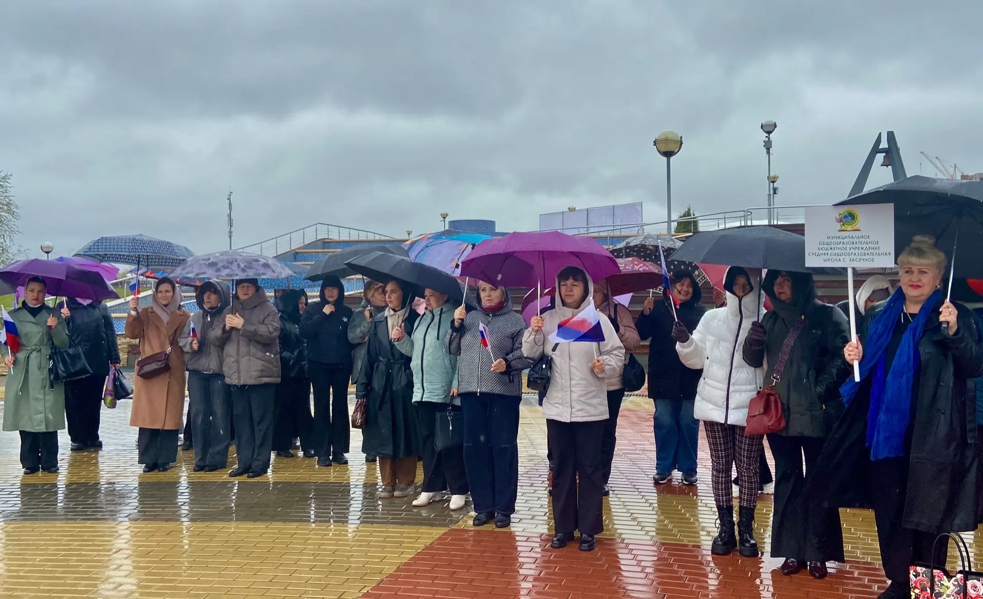 Школа с. Засечное: Первомайская демонстрация / Возрождение традиций В селе Засечное прошла первомайс