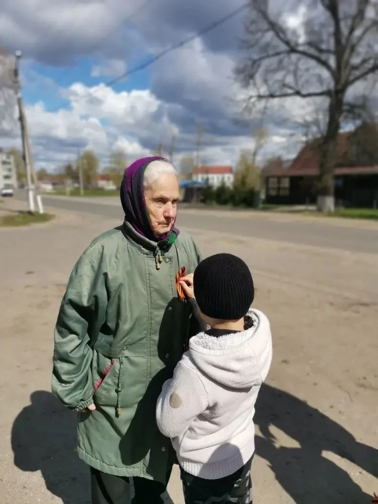 В преддверии Дня Победы воспитанники подготовительной группы, участники Движения Первых...