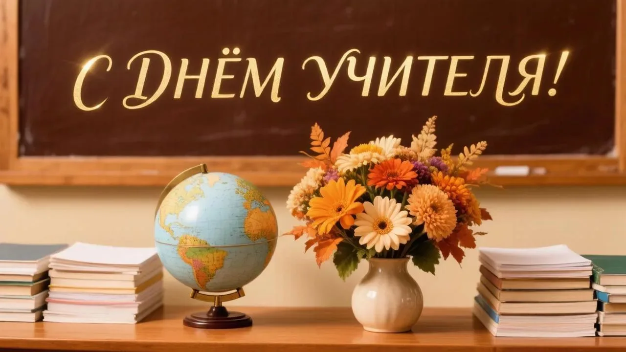 Поздравления с Днём учителя!