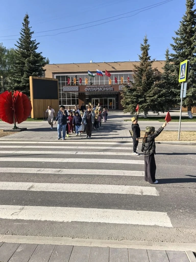 В преддверии великого праздника — Дня Победы — воспитанники нашего детского сада приняли участие в т