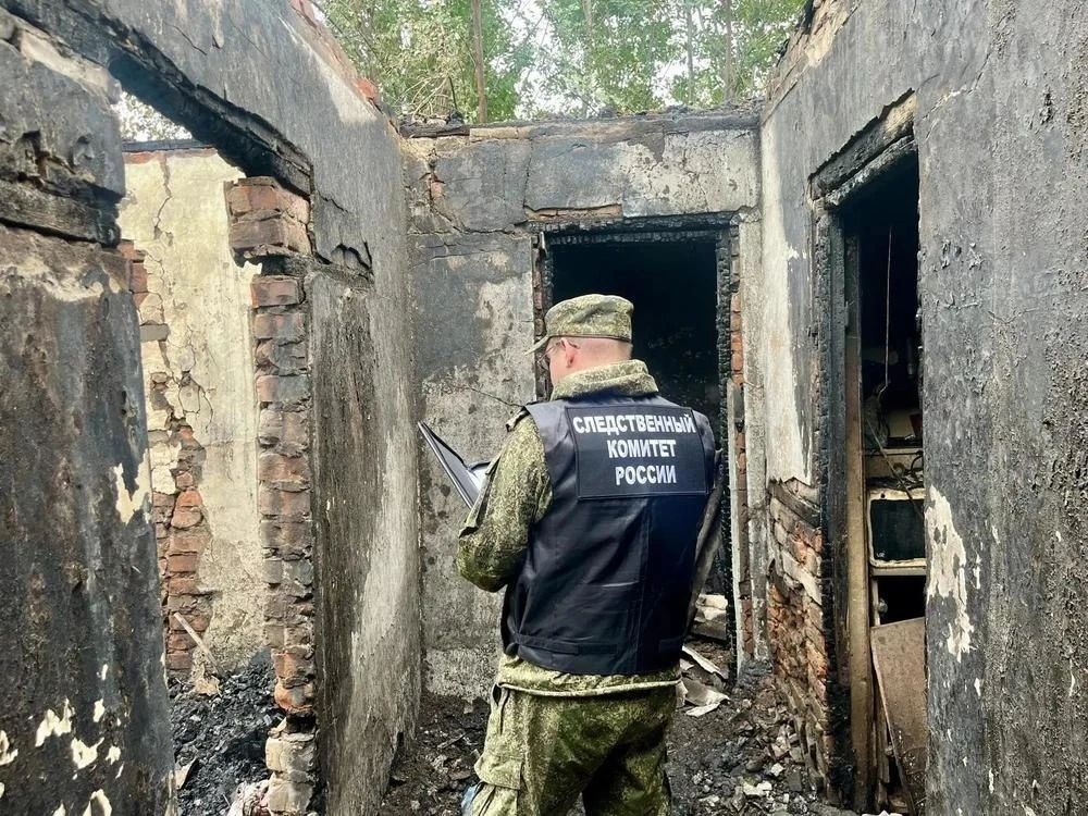 В Духовницком районе в горящем доме погибла женщина
