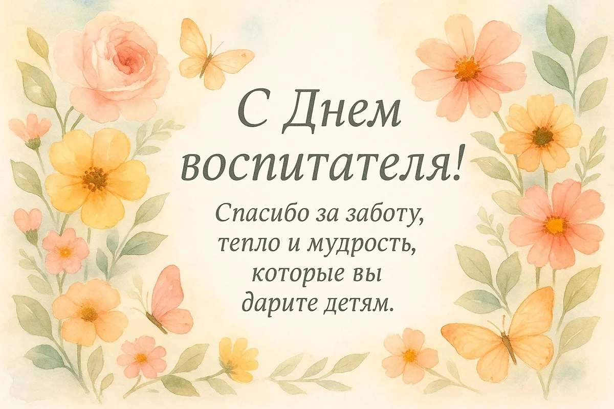 27 сентября – День воспитателя и всех дошкольных работников