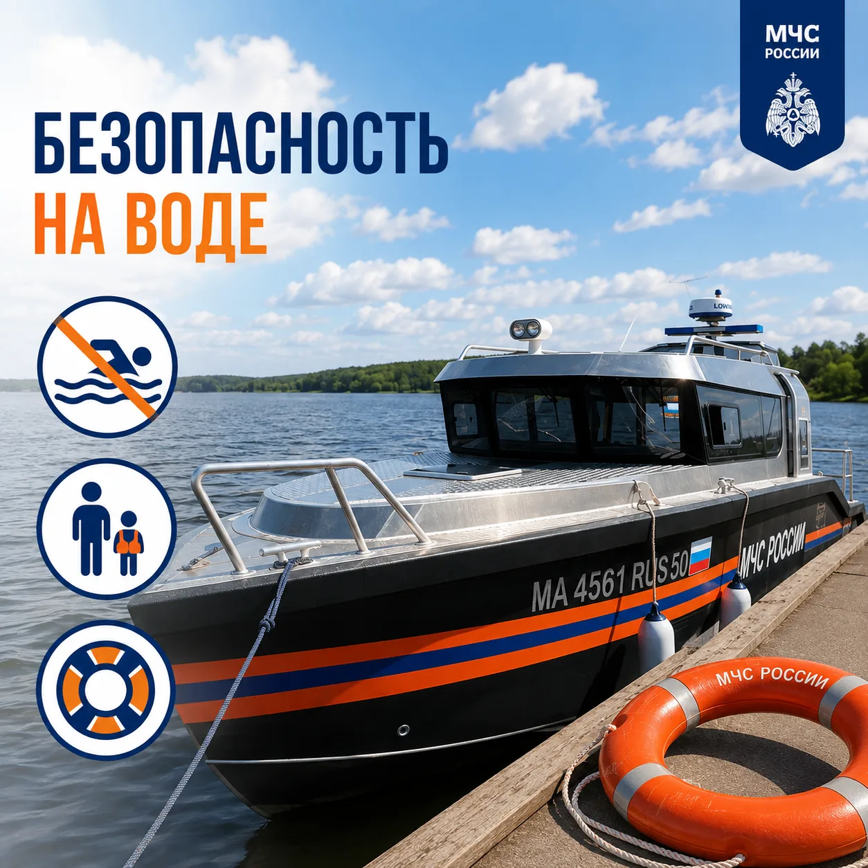 🚨 Каждое лето на воде происходят десятки трагедий. Как избежать беды?

За июнь и июль на водоемах М