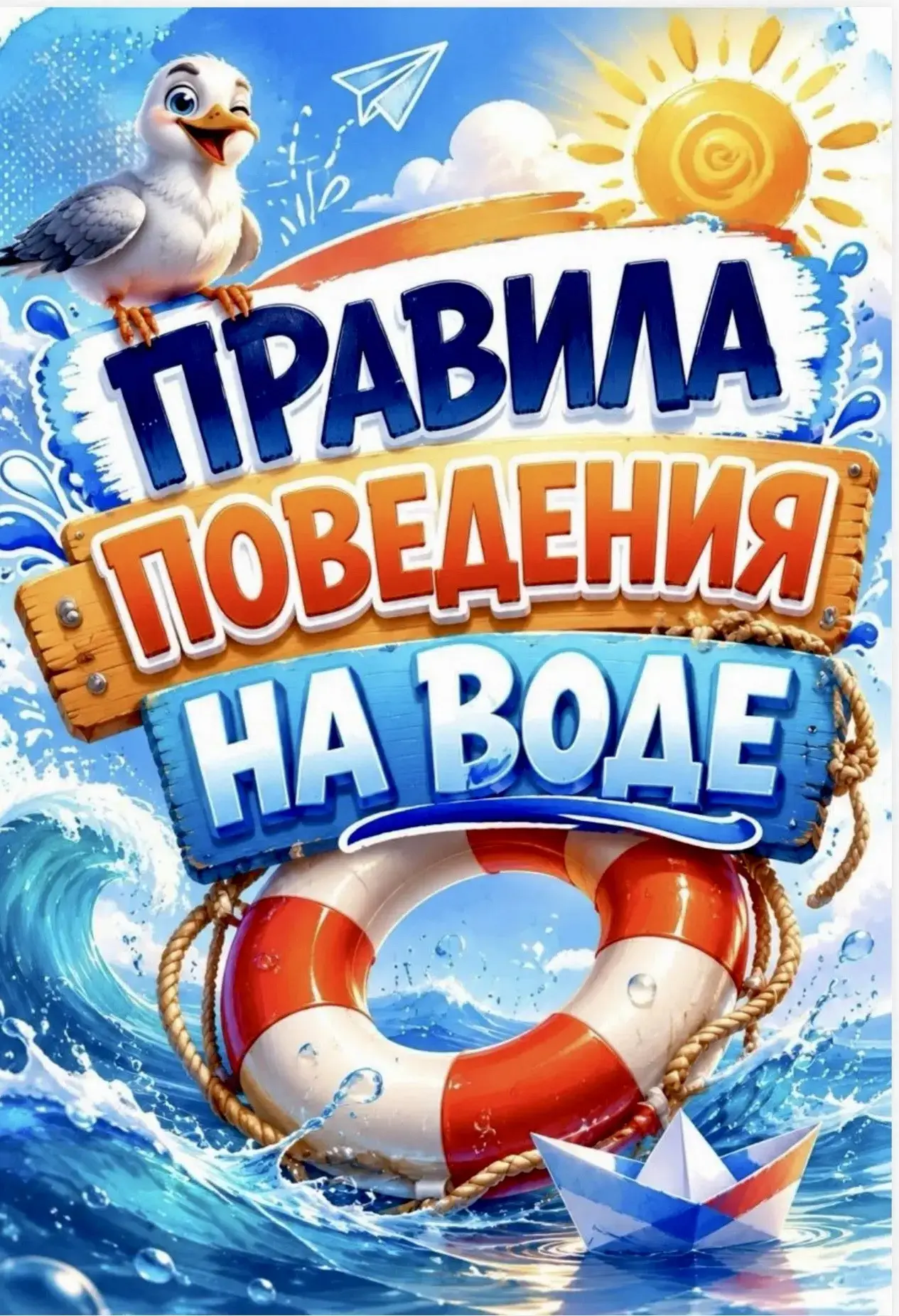 👆🏻Информационные листы «Правила поведения на воде» 🌊

#БЕЗОПАСНОСТЬ