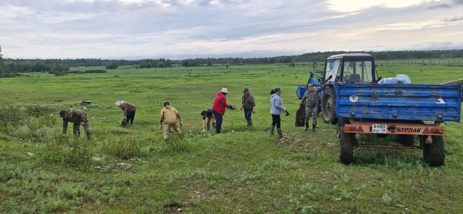 🚜Под контролем Россельхознадзора в Якутии ликвидирована незаконная свалка на землях се...