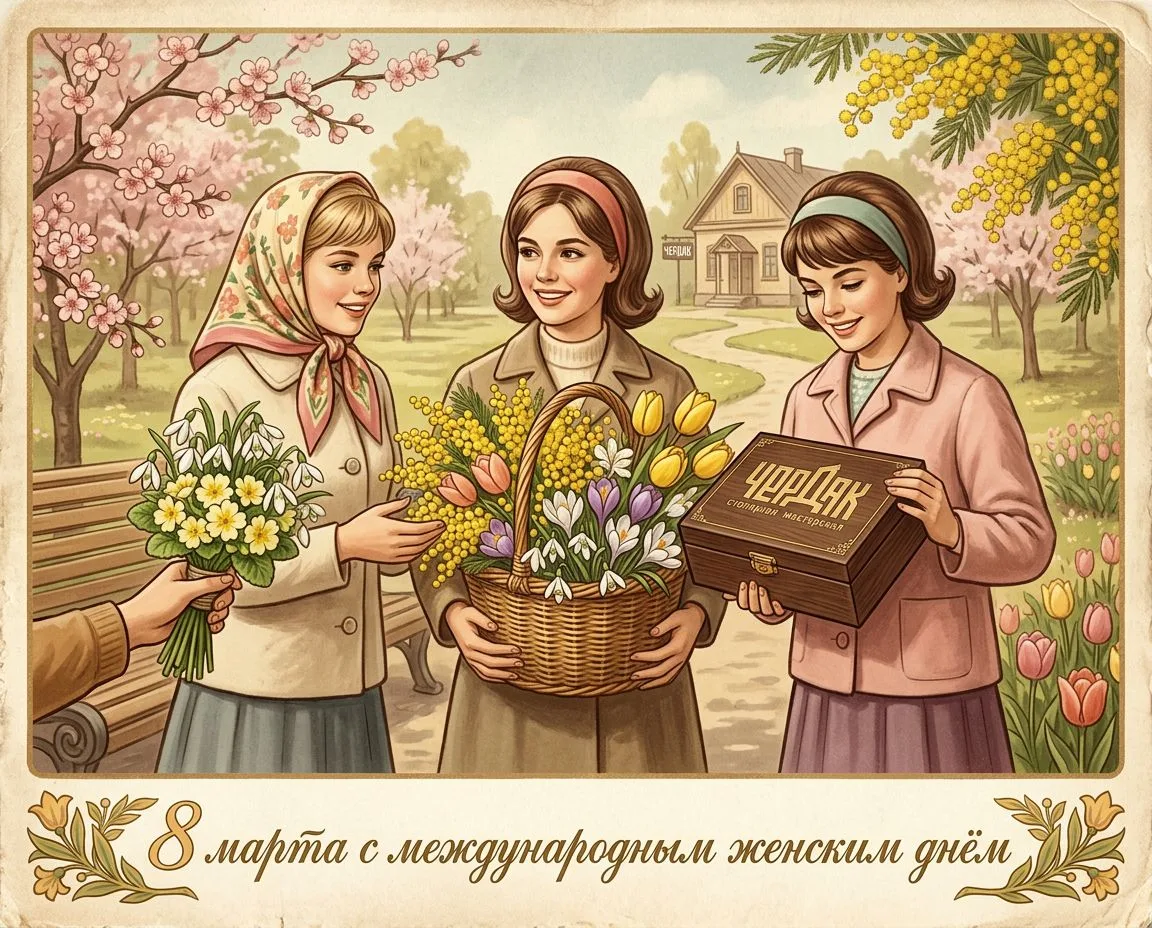 Дорогие наши женщины!