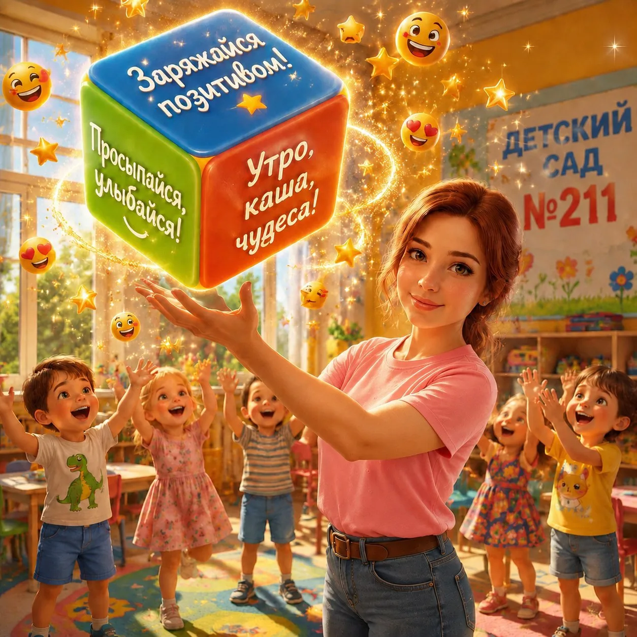 Просыпаемся, улыбаемся и заряжаемся позитивом! ✨ 

Пусть новая рабочая неделя будет легкой, доброй и