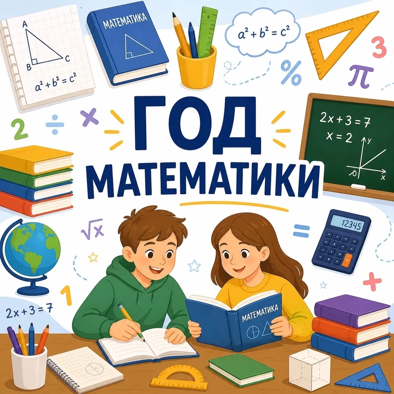2026 и 2027 — годы математики 📐 ✨