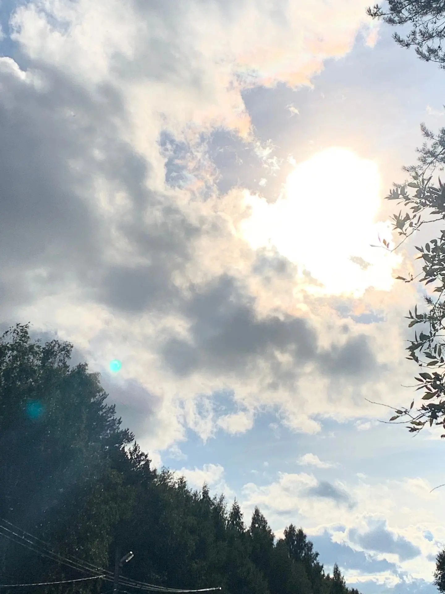 Осеннее небо 🌤️