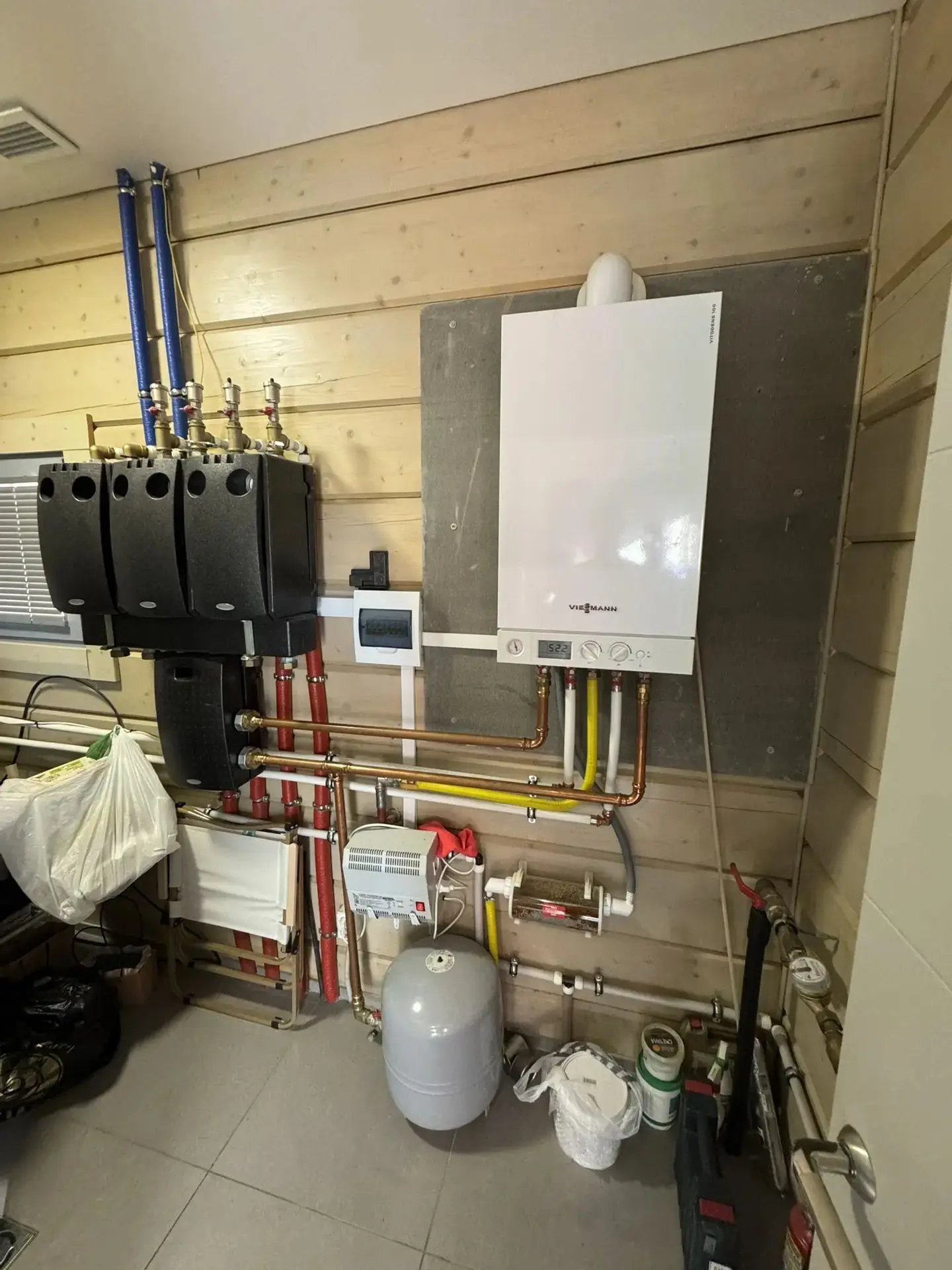 Техническое  обслуживание котлов Viessmann vitodens 100.
