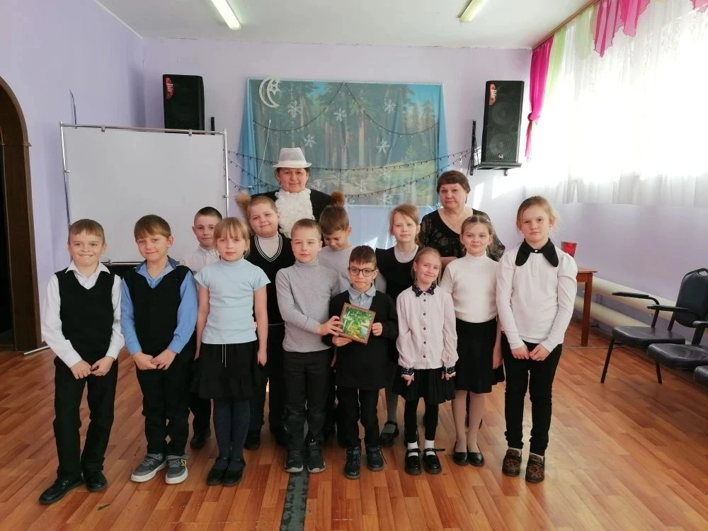 🌿 Встреча учеников 2 класса с Лесовичком . 🌿