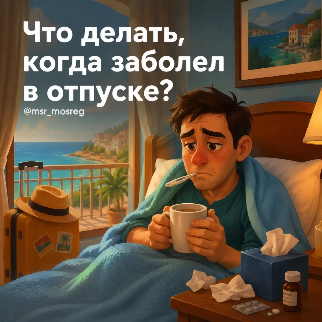 🤒 Болезнь в отпуске за свой счет?