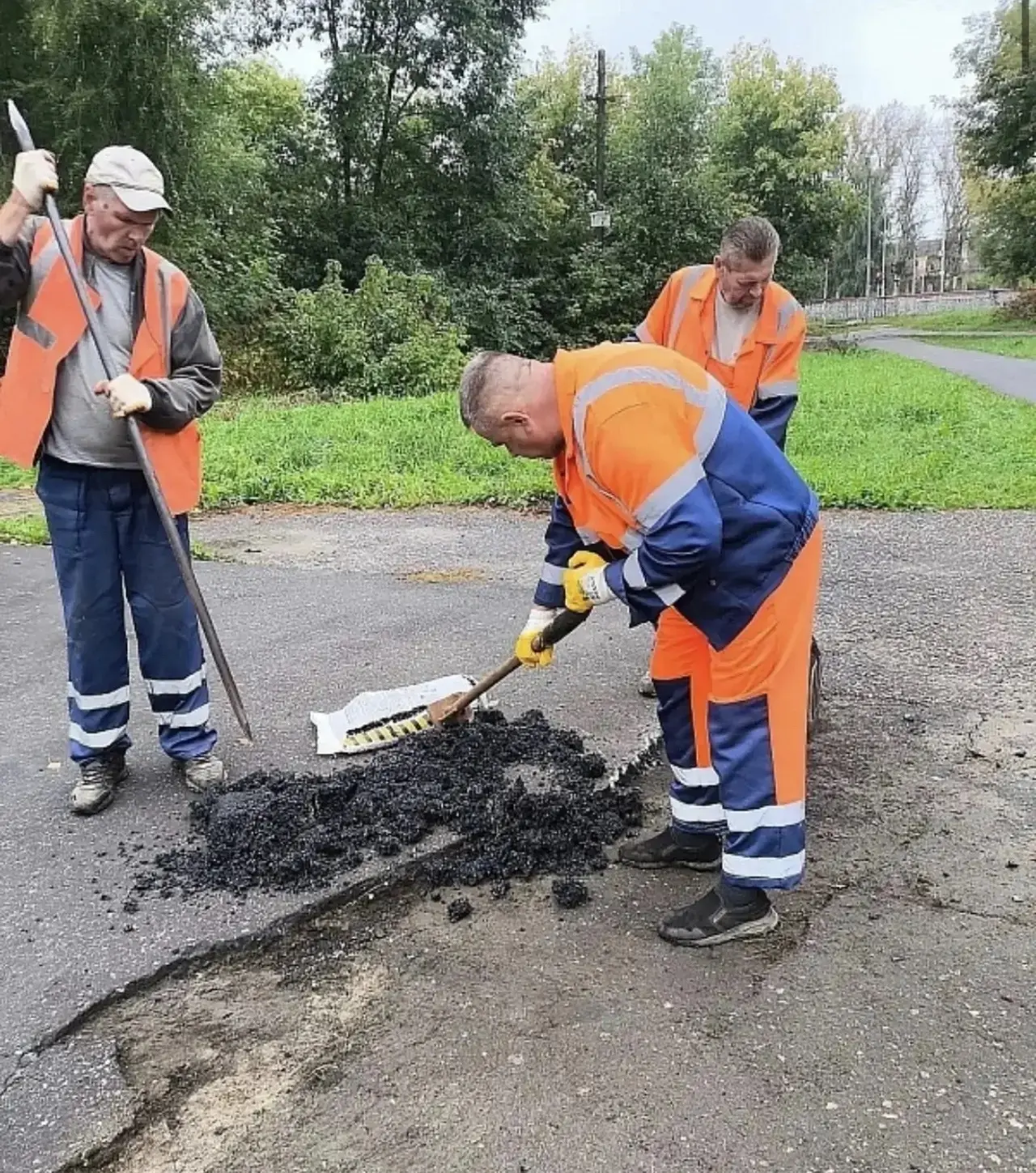 ✅ В городском округе Воскресенск продолжается плановая кампания по ремонту и содержанию...