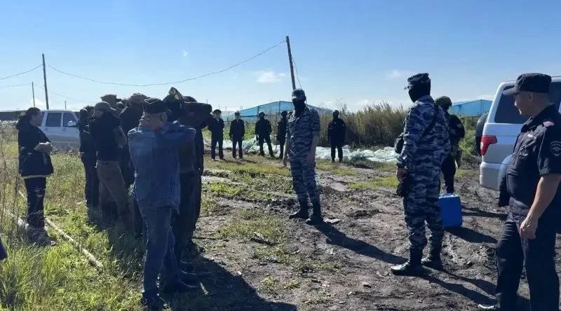 В Тюменском районе полиция и Росгвардия провели проверку сельхозпредприятий с использов...