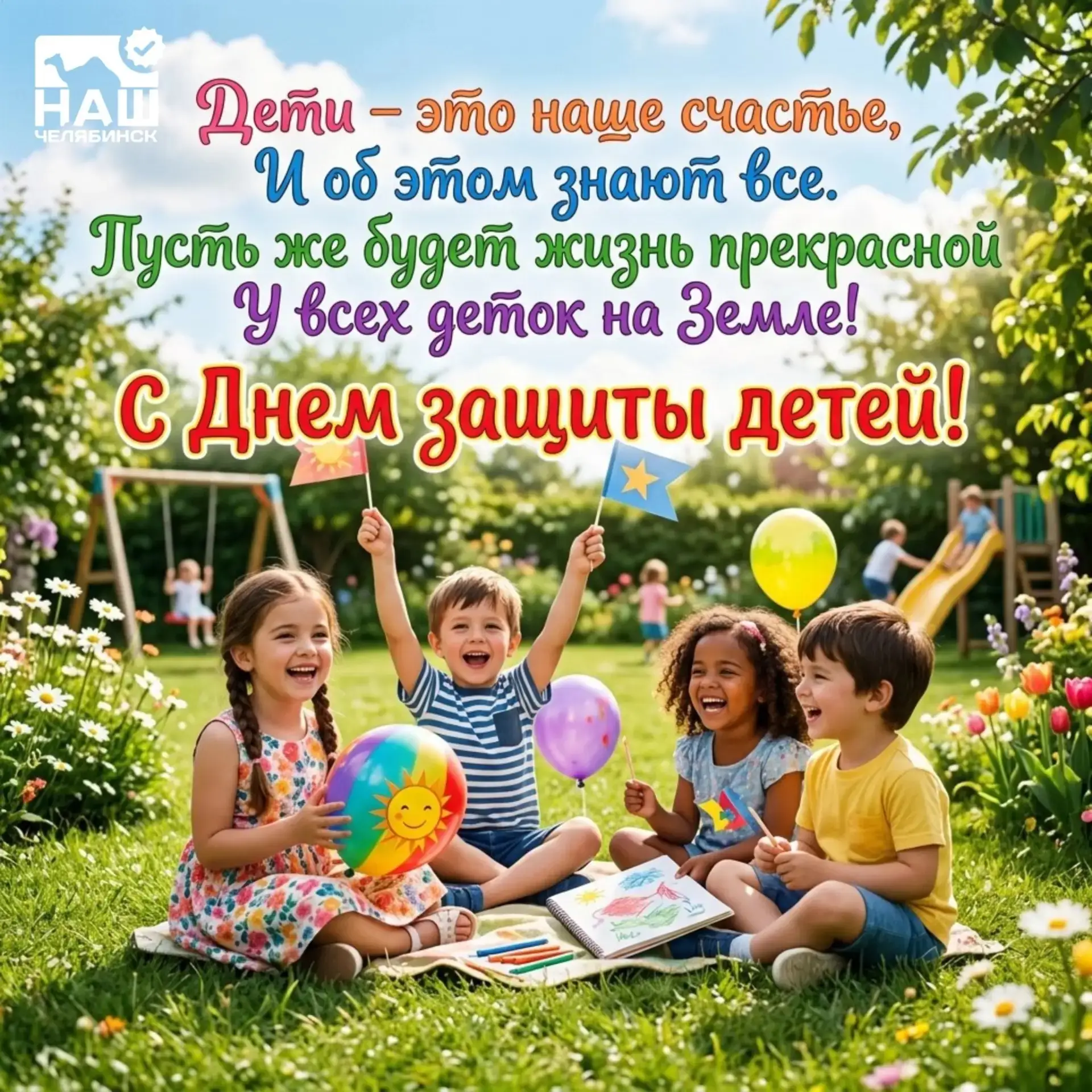 С Днём защиты детей 💛

Детство — самая беззаботная и незабываемая пора в жизни каждого. Этим времен