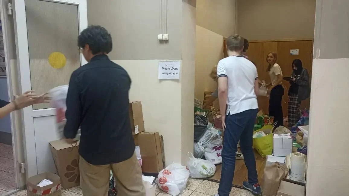 📦 ИТОГИ БЛАГОТВОРИТЕЛЬНОЙ АКЦИИ «БУМАЖНЫЙ БУМ»  18 и 19 мая ребята всех учебных корпусов приняли уча