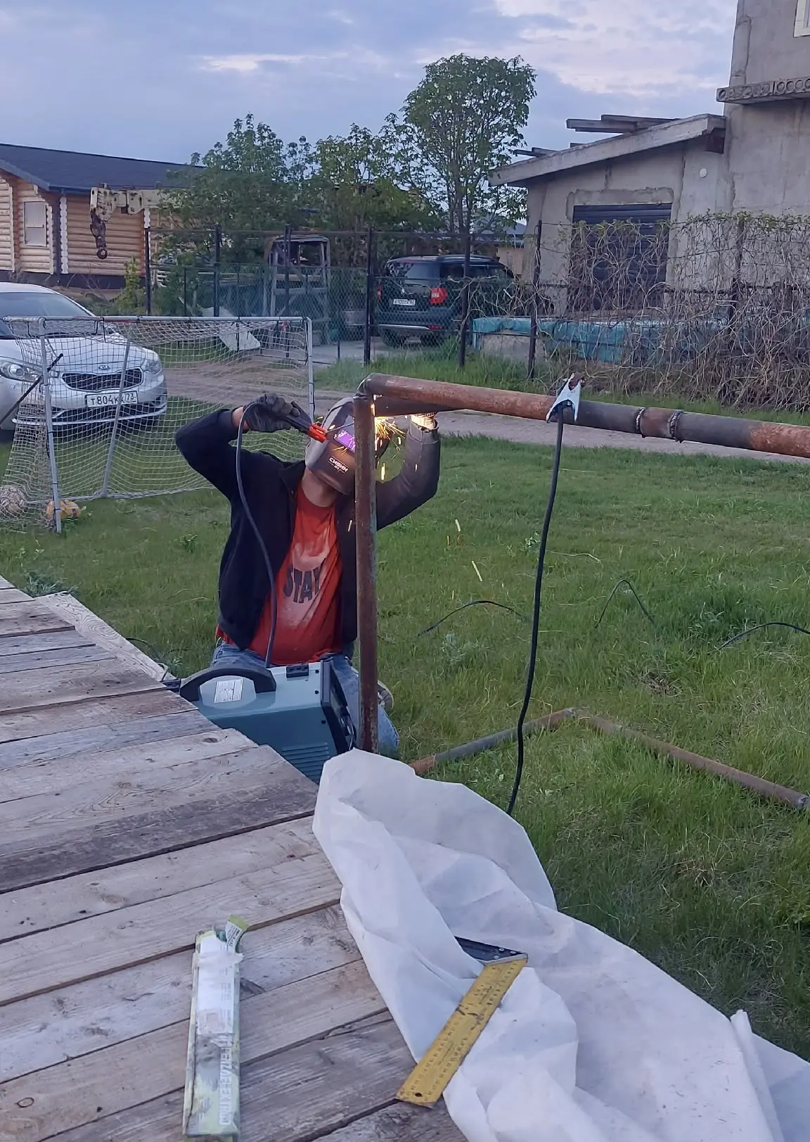 В ТОС «Новый Симбирск» Чердаклинского района создают условия для детского спорта! ⚽️