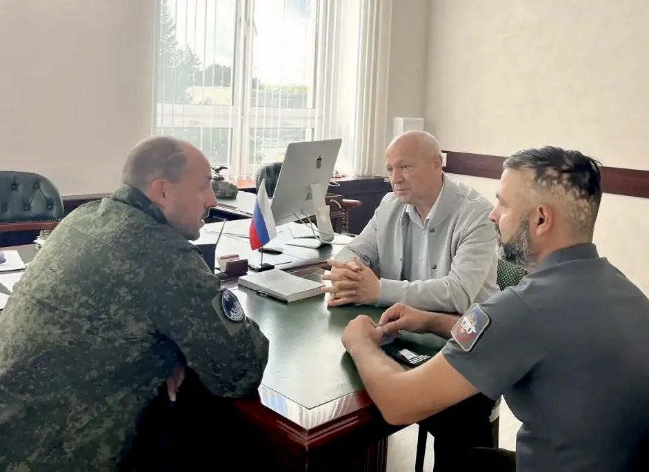 🇷🇺Сегодня вместе с руководителем местного отделения Ассоциации ветеранов СВО Романом ...