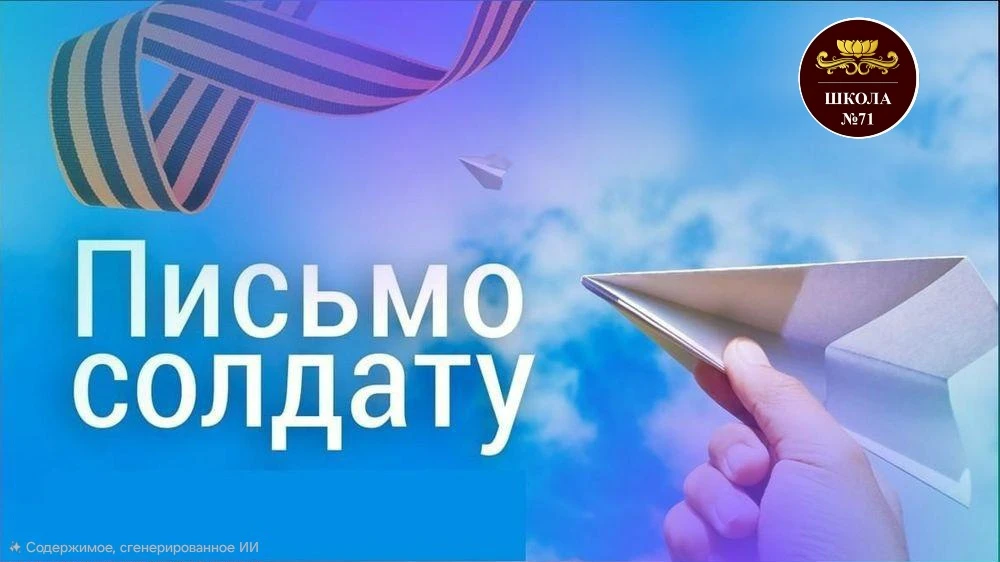Приглашаем к участию в акции "Письмо солдату - тепло родного дома".
Дорогие ребята и родители! В кан