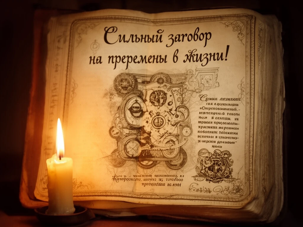🕯 Сильный заговор на перемены в жизни!