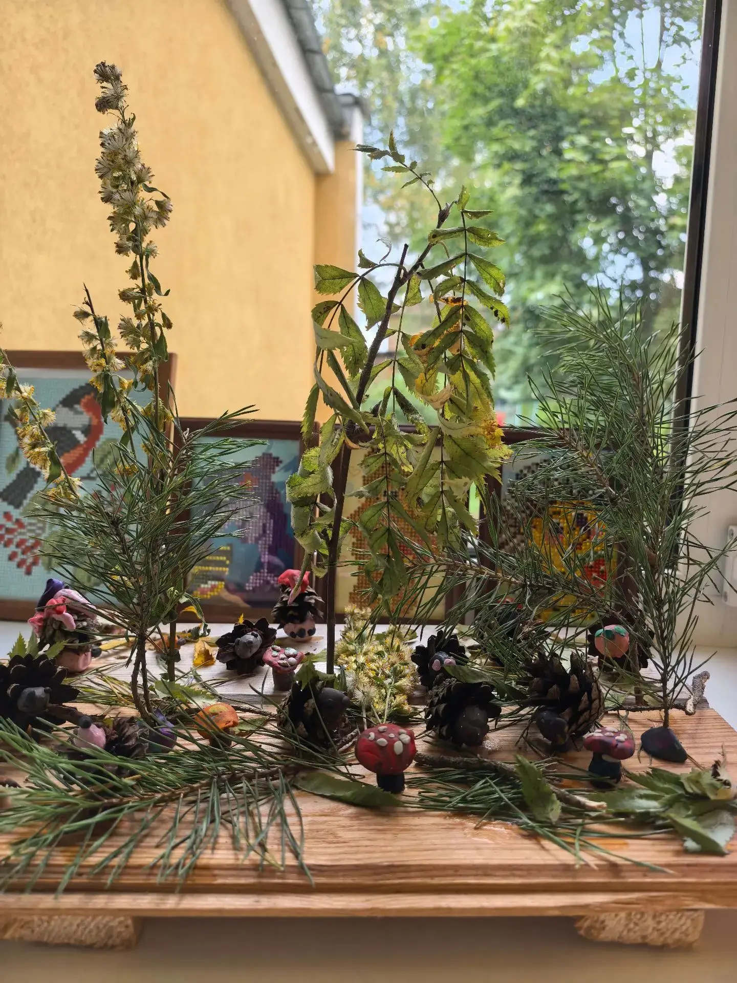 🍁На гр. "Карамельки"🍭  прошел конкурс поделок"Дары осени"🍁