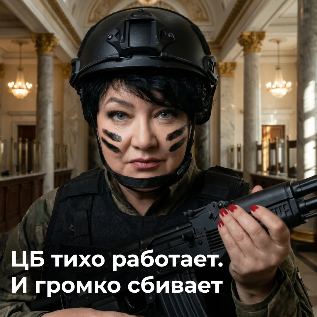 ЦБ вооружается. Буквально