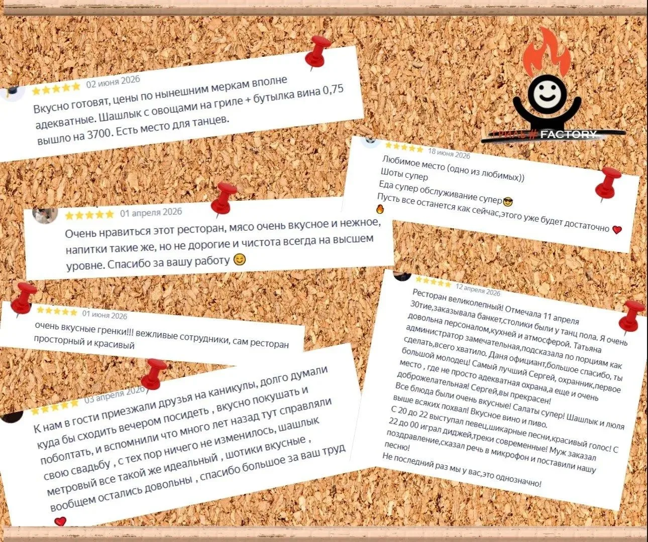 Это не просто работа. Это наша жизнь 🔥За каждым блюдом в Гриль#Factory стоит команда. ...