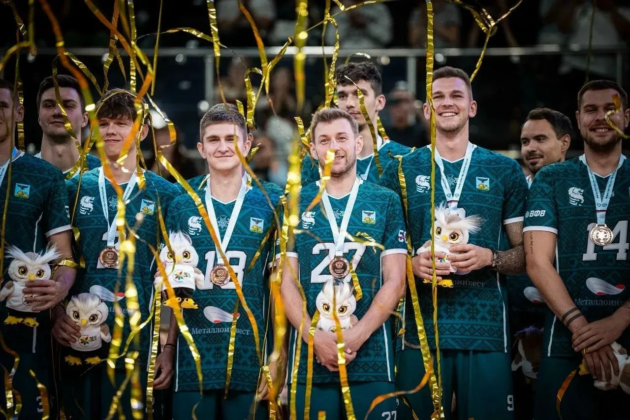 🏐Волейбольный клуб «Белогорье» стал бронзовым призёром Спартакиады народов России