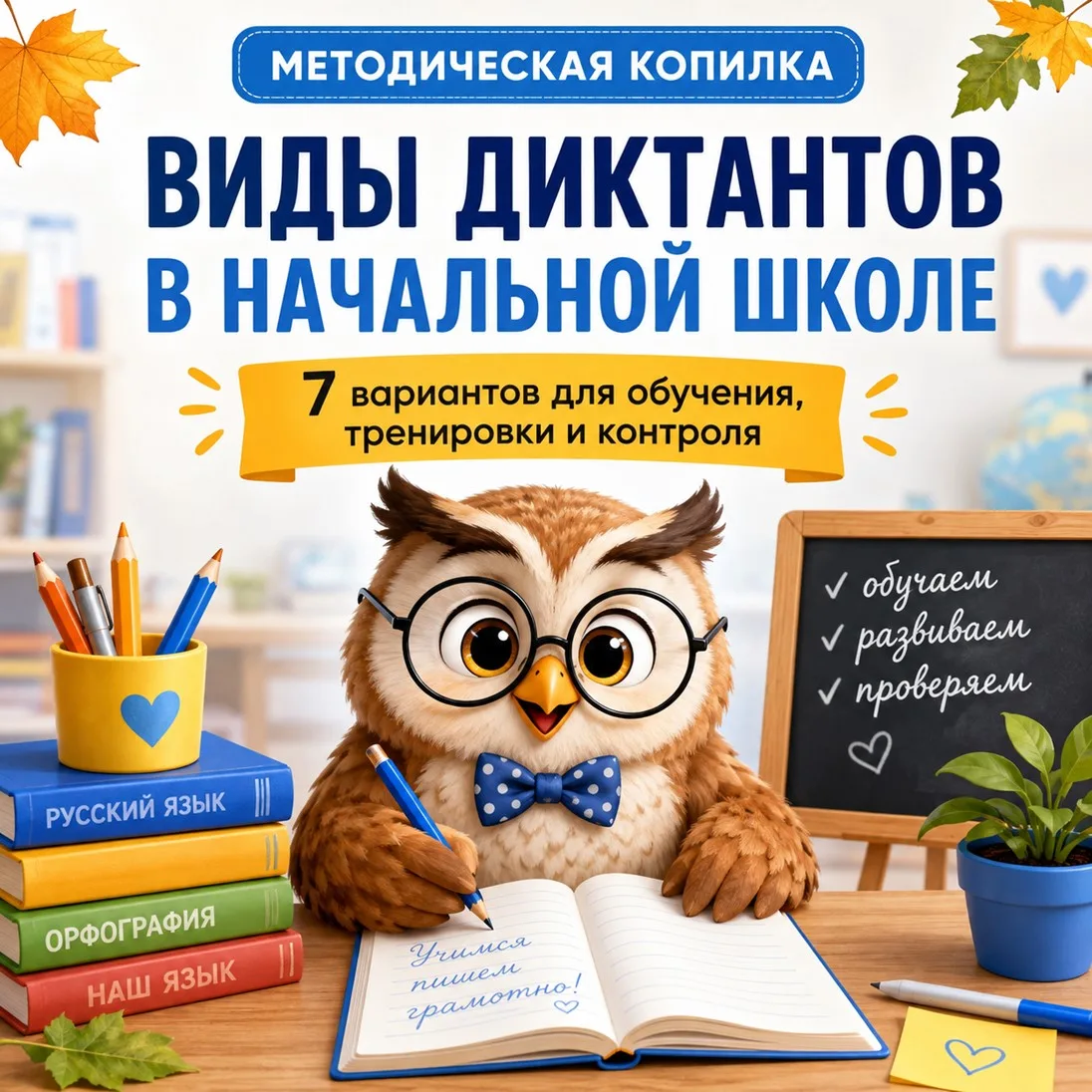 ДИКТАНТ  — это обязательно тишина в классе, текст под диктовку и красные исправления по...
